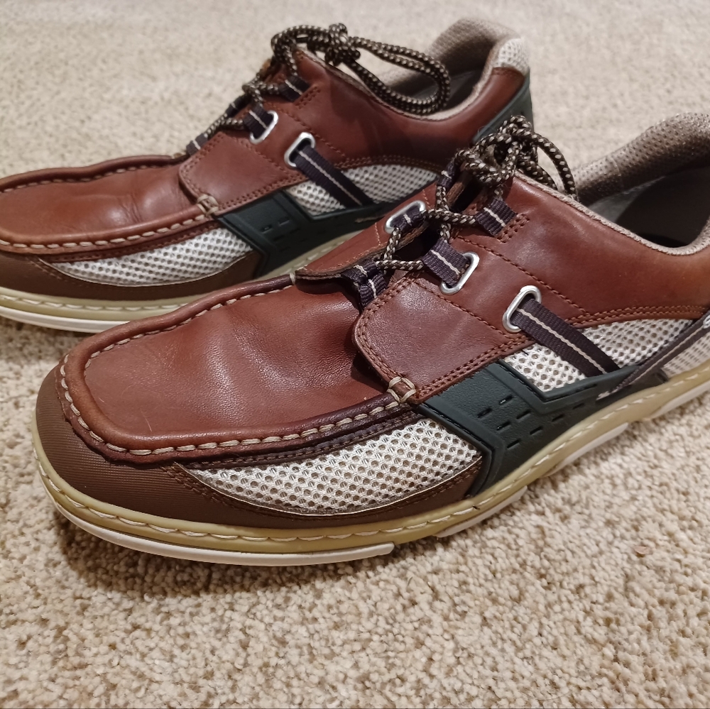 Sebago Men's Brown Casual Boat Shoes Size 10W - Picture 2 of 9